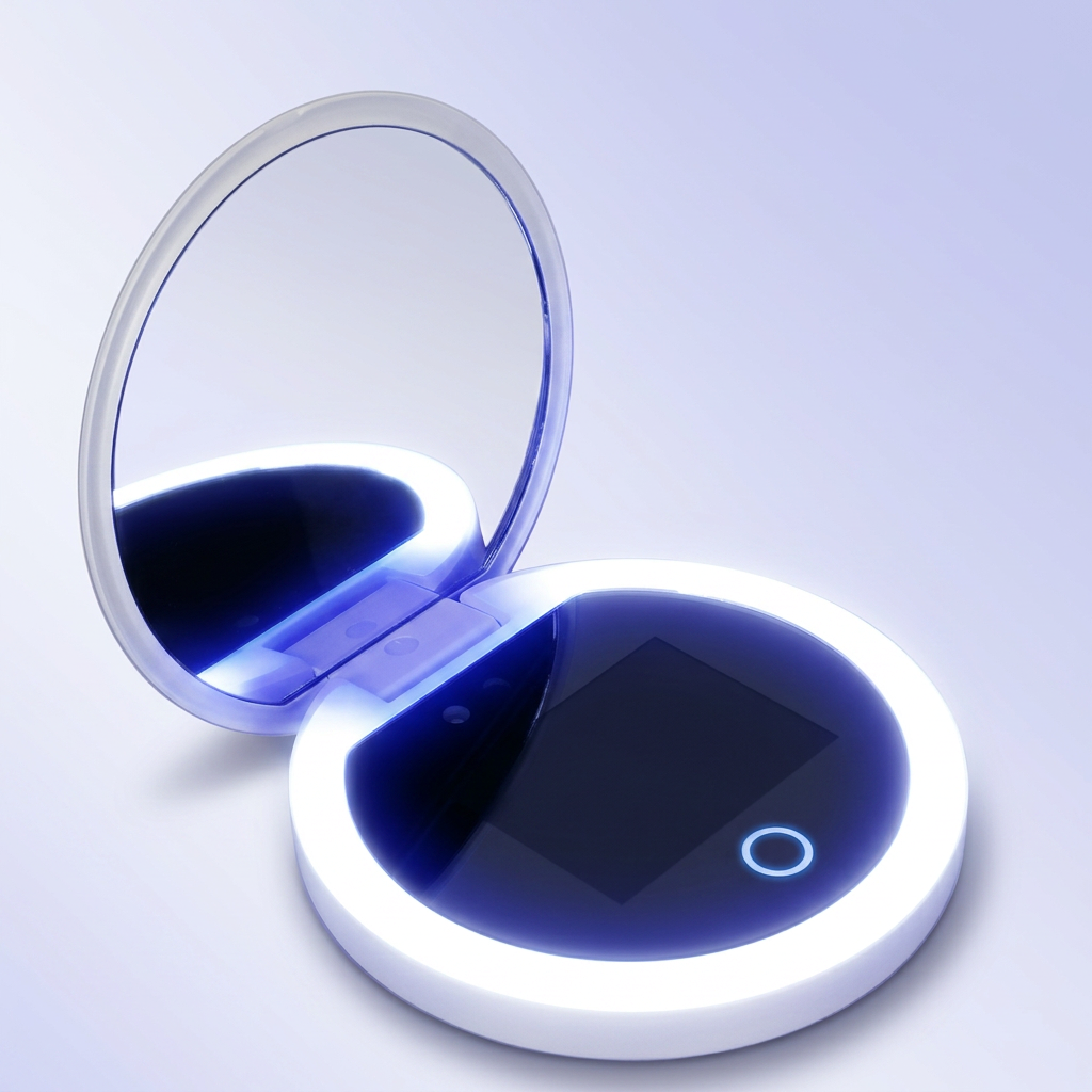 LED ring light — Perfect light for makeup and selfies.